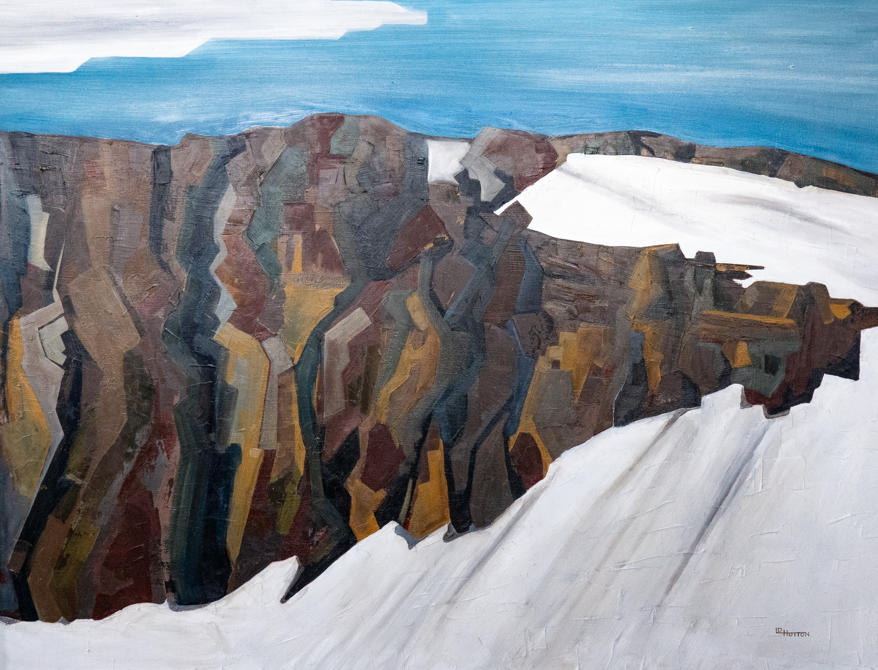 lava cliffs from Trail Ridge Road